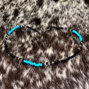 Western Turquoise Beaded Necklace